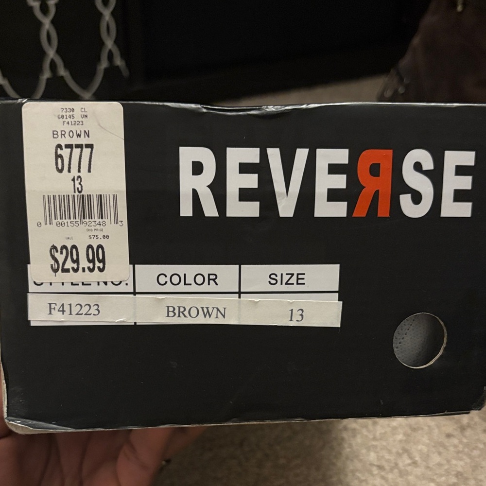 Reverse Classic Brown Footwear